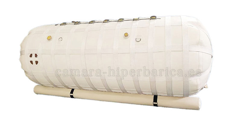 Cámara hiperbárica de oxígeno tumbada 2.0 ATA Soft Shell para recuperación