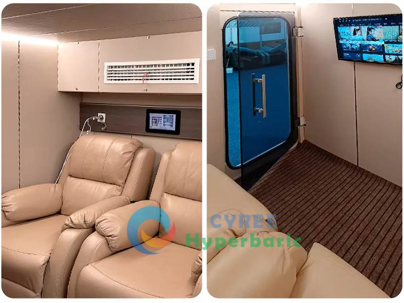 Camara de Oxigeno Hiperbarica Comercial para 2 Personas para Salon de Belleza