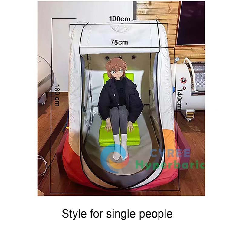 Se vende gran cámara hiperbárica de oxígeno para silla de ruedas con carcasa blanda